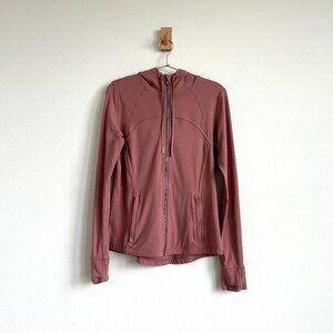 Lululemon Hooded Define Jacket in RARE Spiced Chai Pink Blush - Size 10